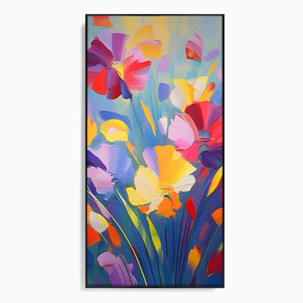 Leinwandbilder Premium LuxCanva® A1458, Blumenmonat, dekorativ, dekorativ, lebendig, Pflanze, Blumenstrauß, farbenfroh, lebendige Farben