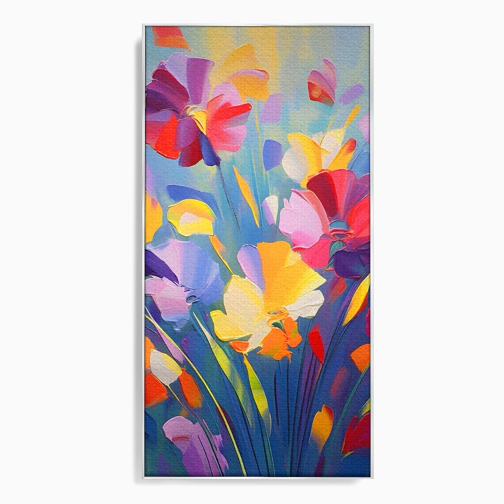 Leinwandbilder Premium LuxCanva® A1458, Blumenmonat, dekorativ, dekorativ, lebendig, Pflanze, Blumenstrauß, farbenfroh, lebendige Farben