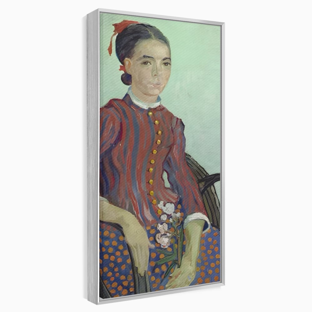 Tablou Canvas Premium LuxCanva® A1462, La Mousme , Galerie De Arta, Van Gogh, Artist, Celebritate, Opera, Room, Culori Vibrante