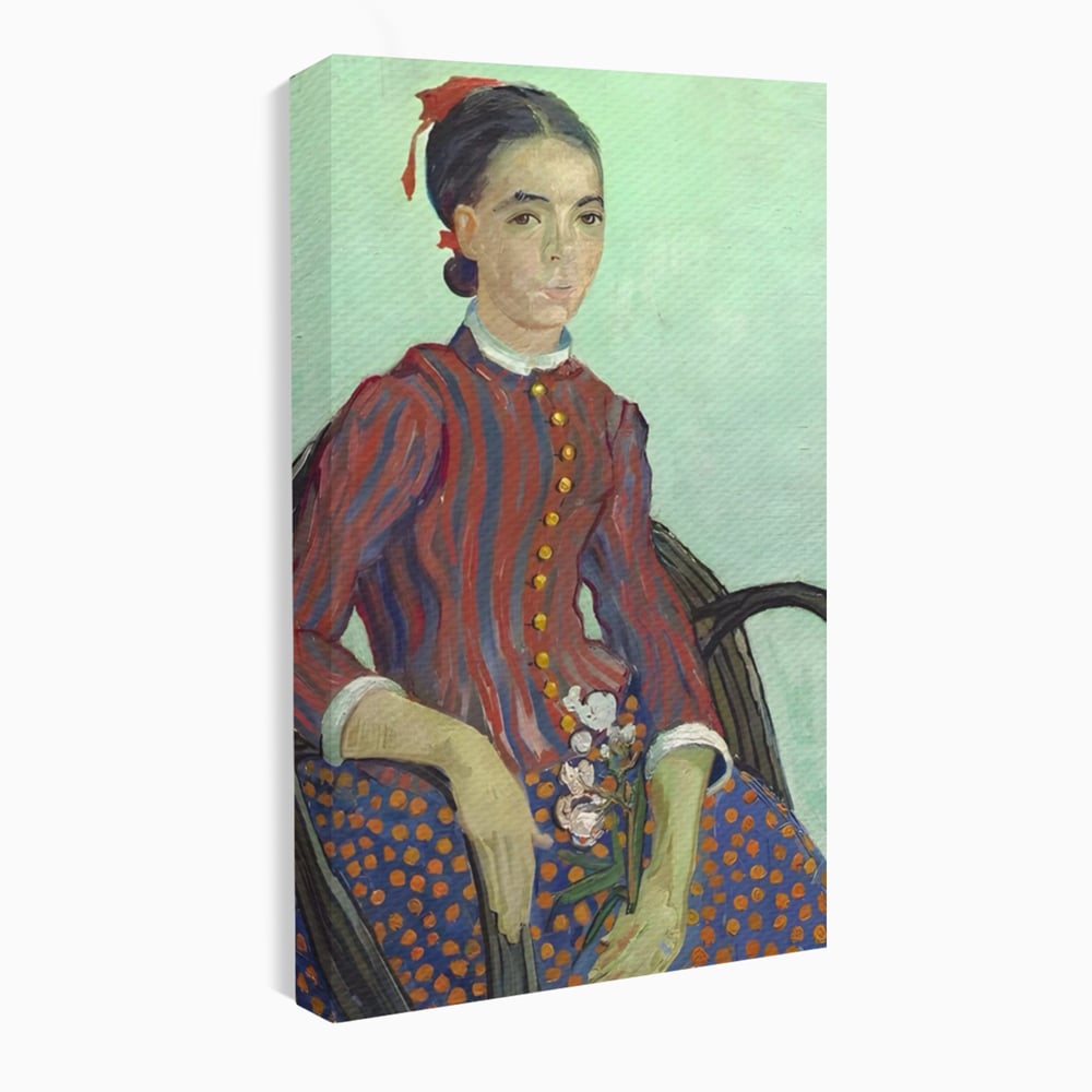 Tablou Canvas Premium LuxCanva® A1462, La Mousme , Galerie De Arta, Van Gogh, Artist, Celebritate, Opera, Room, Culori Vibrante
