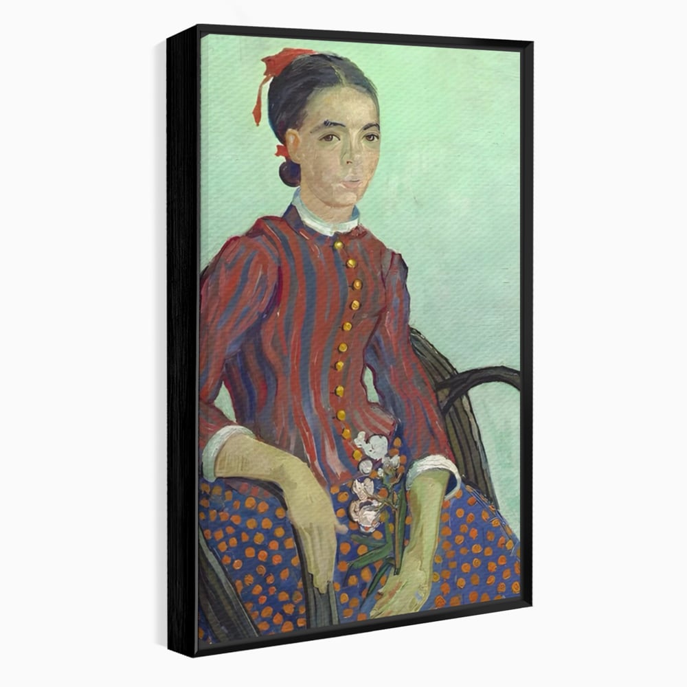 Tablou Canvas Premium LuxCanva® A1462, La Mousme , Galerie De Arta, Van Gogh, Artist, Celebritate, Opera, Room, Culori Vibrante