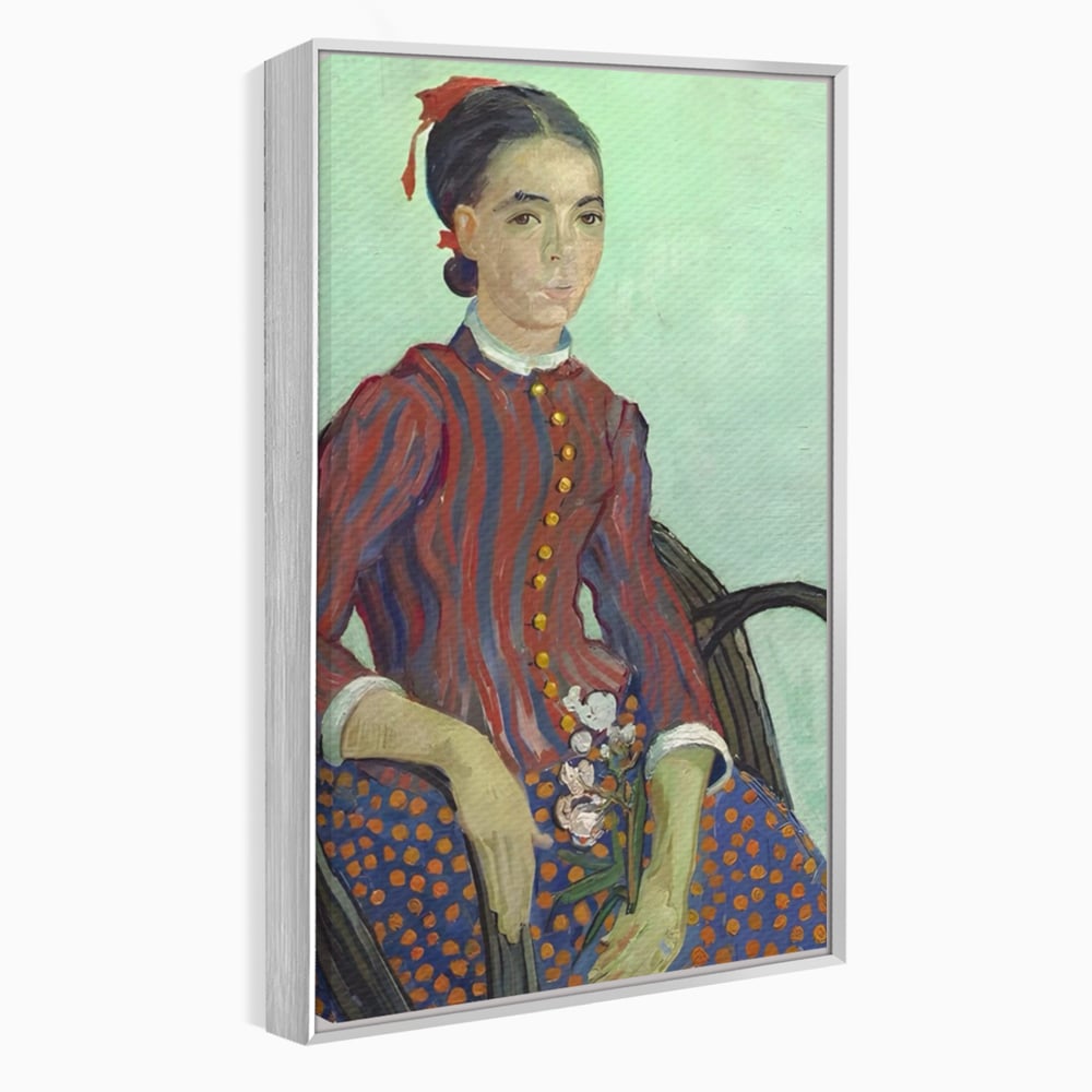 Tablou Canvas Premium LuxCanva® A1462, La Mousme , Galerie De Arta, Van Gogh, Artist, Celebritate, Opera, Room, Culori Vibrante