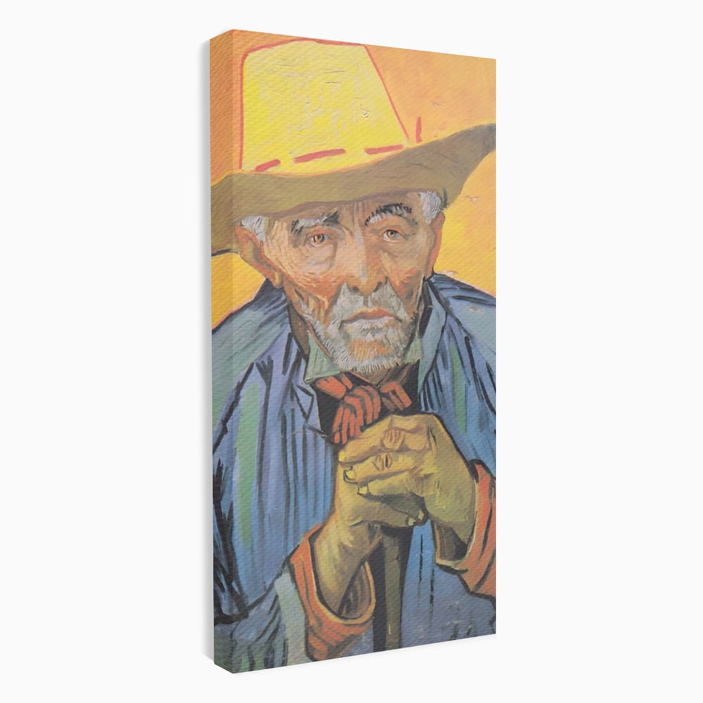 Tablou Canvas Premium LuxCanva® A1466, Portrait Of Patience Escalier , Living, Opera De Arta, Van Gogh, Artist, Portret, Galerie, Culori Vibrante