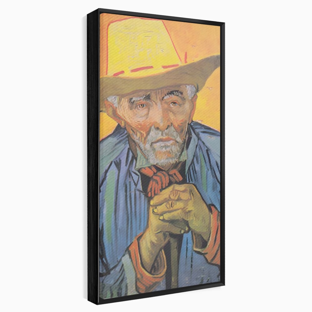 Tablou Canvas Premium LuxCanva® A1466, Portrait Of Patience Escalier , Living, Opera De Arta, Van Gogh, Artist, Portret, Galerie, Culori Vibrante