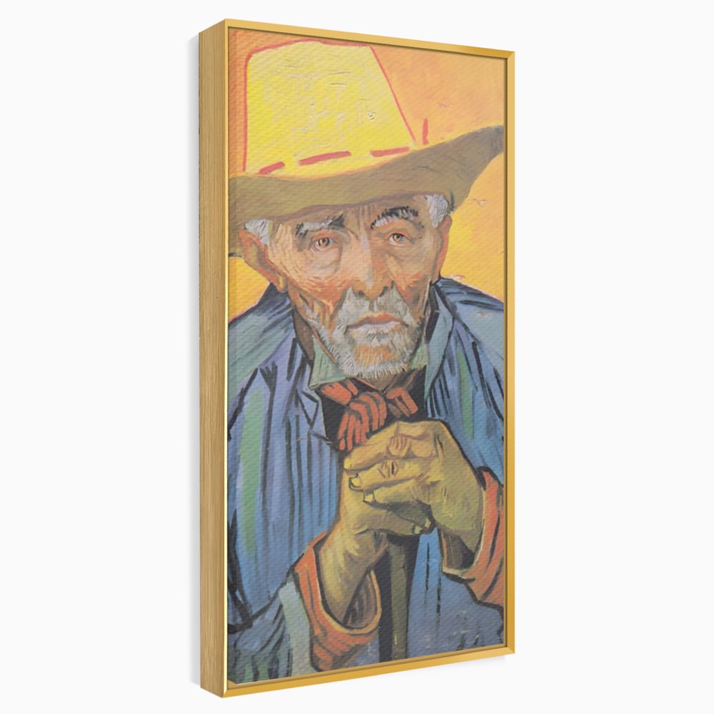 Tablou Canvas Premium LuxCanva® A1466, Portrait Of Patience Escalier , Living, Opera De Arta, Van Gogh, Artist, Portret, Galerie, Culori Vibrante