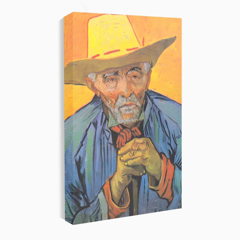 Tablou Canvas Premium LuxCanva® A1466, Portrait Of Patience Escalier , Living, Opera De Arta, Van Gogh, Artist, Portret, Galerie, Culori Vibrante