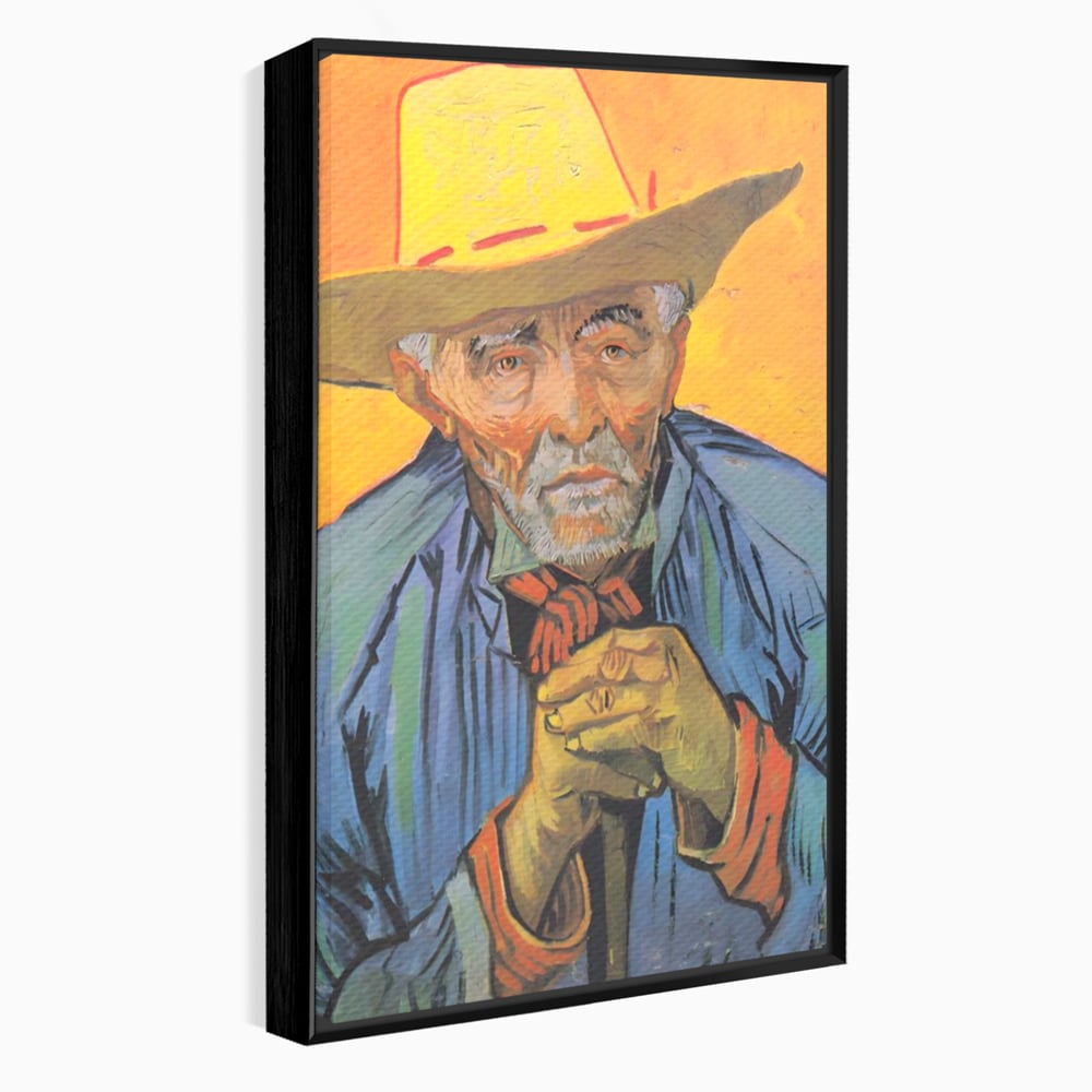 Tablou Canvas Premium LuxCanva® A1466, Portrait Of Patience Escalier , Living, Opera De Arta, Van Gogh, Artist, Portret, Galerie, Culori Vibrante