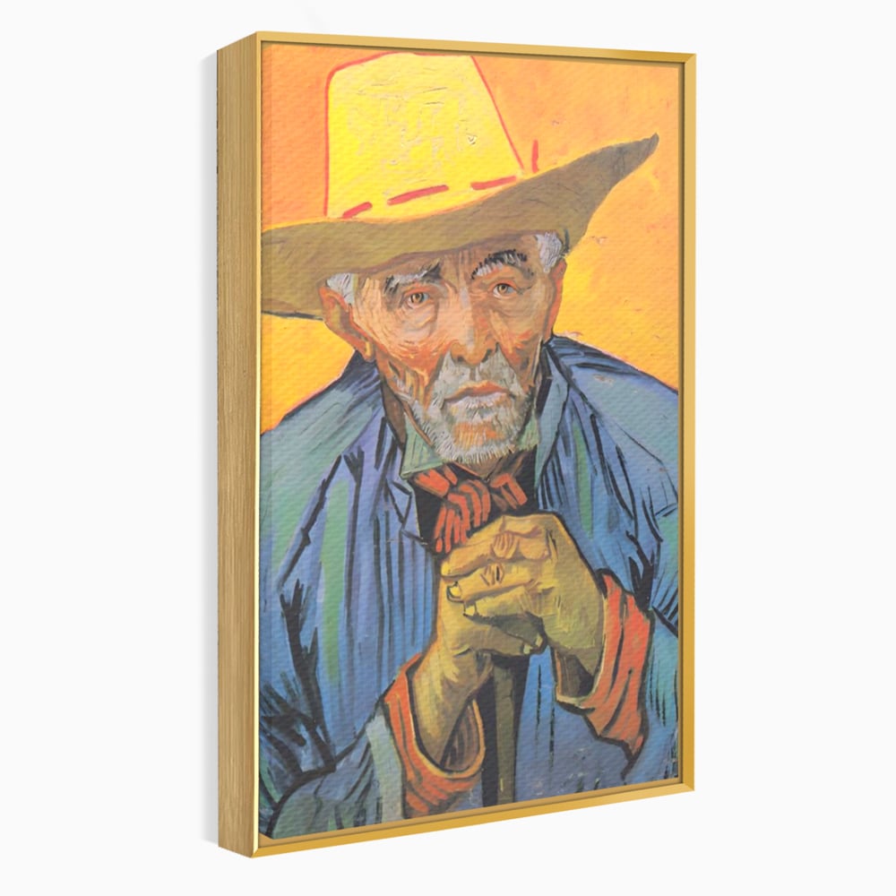 Tablou Canvas Premium LuxCanva® A1466, Portrait Of Patience Escalier , Living, Opera De Arta, Van Gogh, Artist, Portret, Galerie, Culori Vibrante