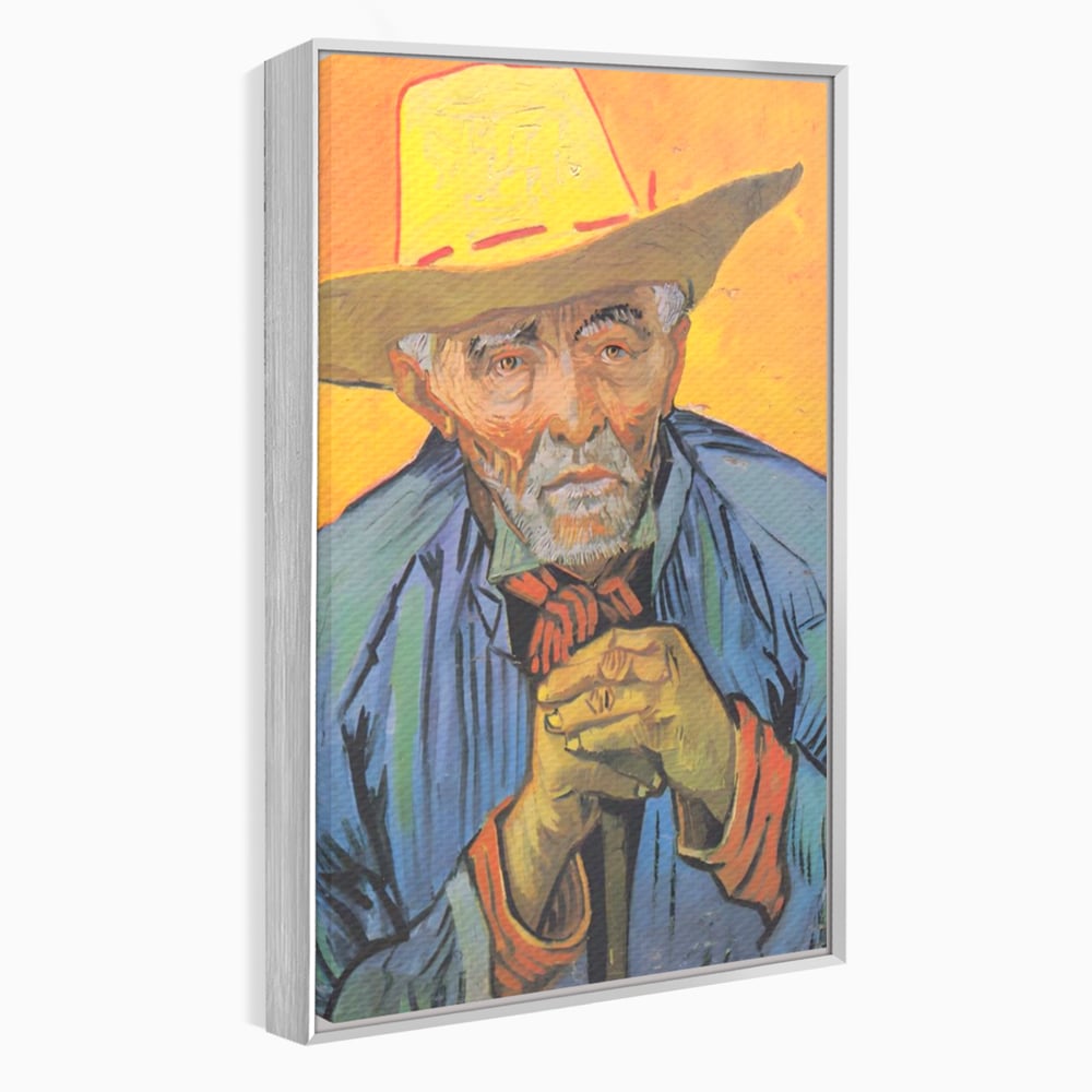 Tablou Canvas Premium LuxCanva® A1466, Portrait Of Patience Escalier , Living, Opera De Arta, Van Gogh, Artist, Portret, Galerie, Culori Vibrante