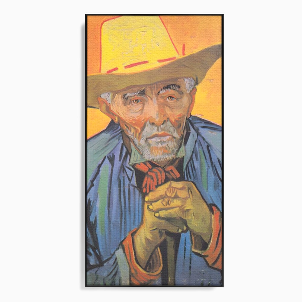 Tablou Canvas Premium LuxCanva® A1466, Portrait Of Patience Escalier , Living, Opera De Arta, Van Gogh, Artist, Portret, Galerie, Culori Vibrante