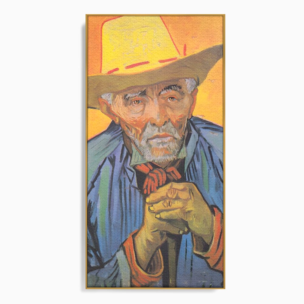 Tablou Canvas Premium LuxCanva® A1466, Portrait Of Patience Escalier , Living, Opera De Arta, Van Gogh, Artist, Portret, Galerie, Culori Vibrante