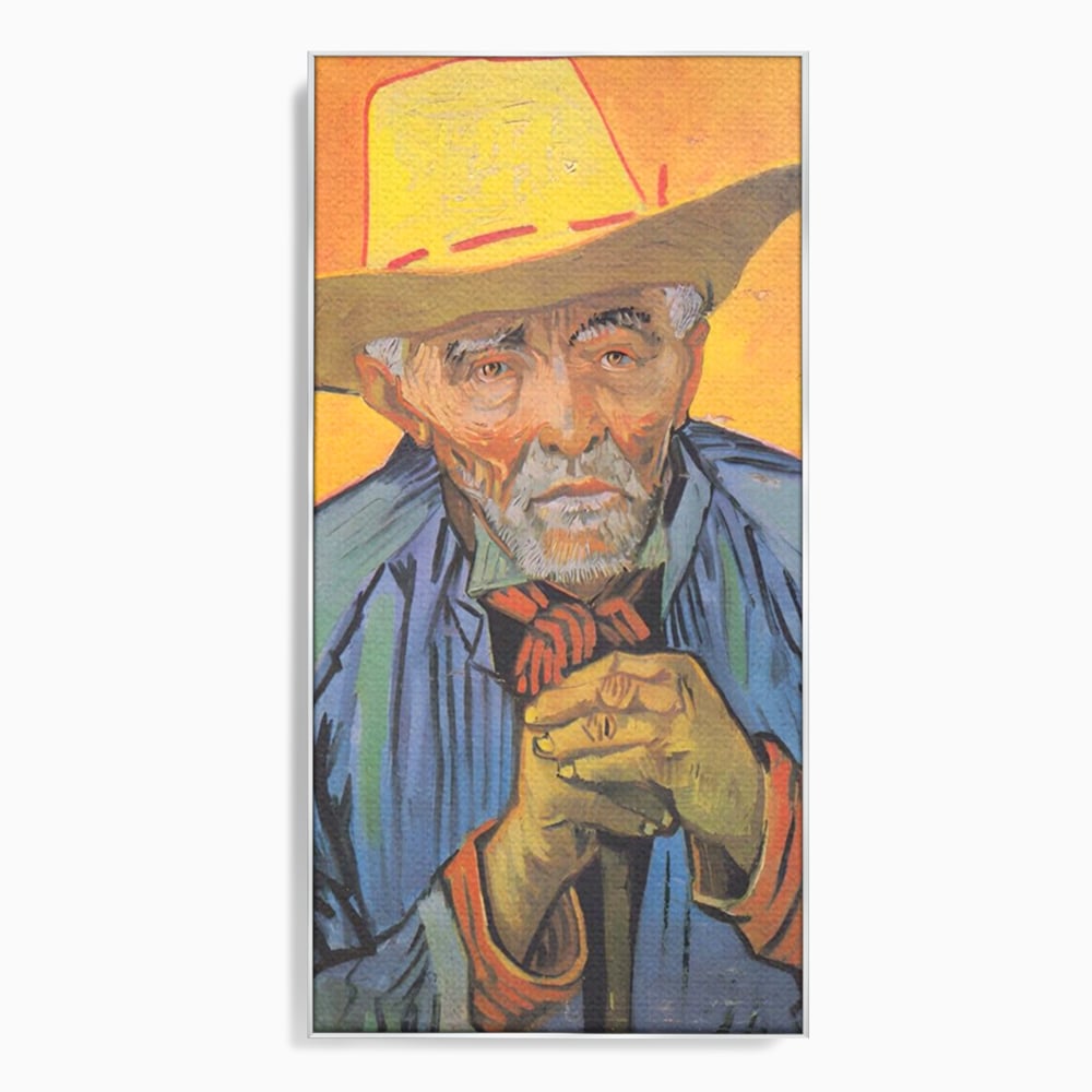 Tablou Canvas Premium LuxCanva® A1466, Portrait Of Patience Escalier , Living, Opera De Arta, Van Gogh, Artist, Portret, Galerie, Culori Vibrante