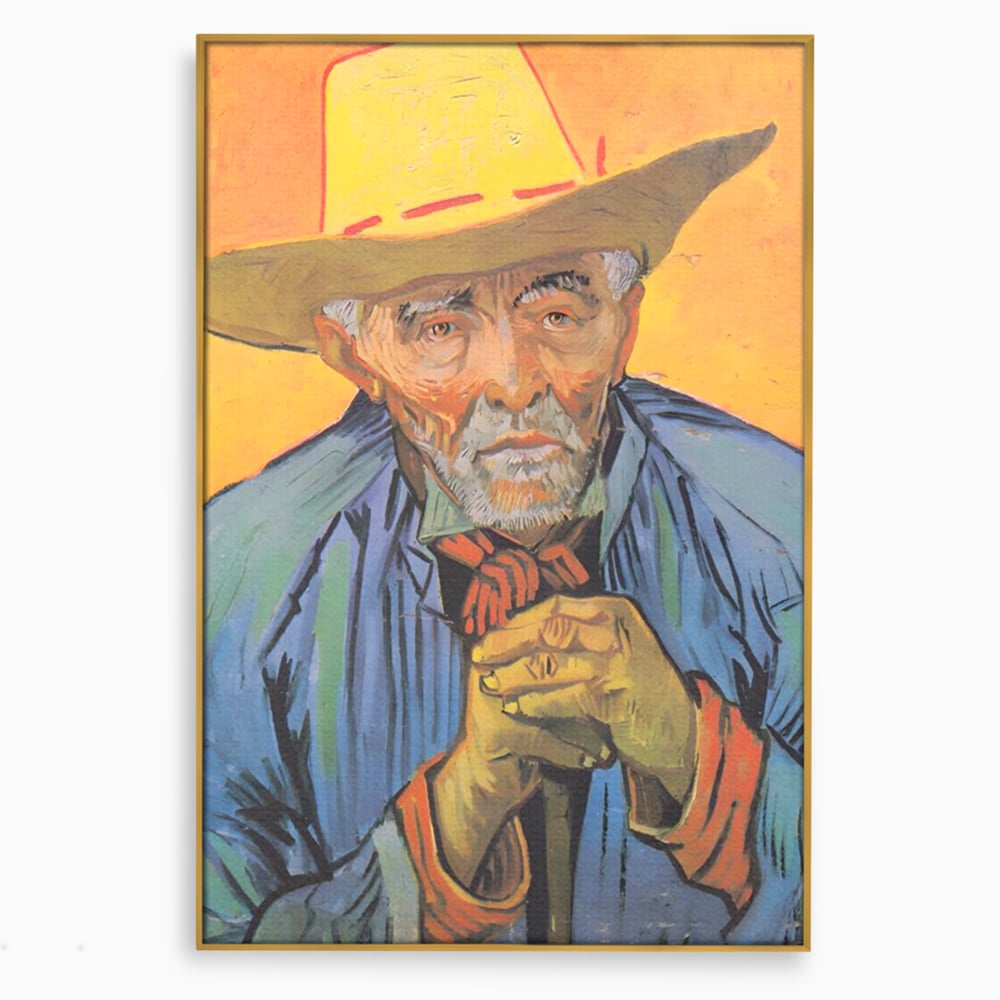 Tablou Canvas Premium LuxCanva® A1466, Portrait Of Patience Escalier , Living, Opera De Arta, Van Gogh, Artist, Portret, Galerie, Culori Vibrante