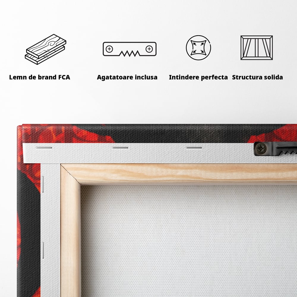 Tablou Canvas Premium, LuxCanva® A1494, Supreme Brands , Room, Dior, YSL, Robot, Lux, Dressing, Culori Vibrante