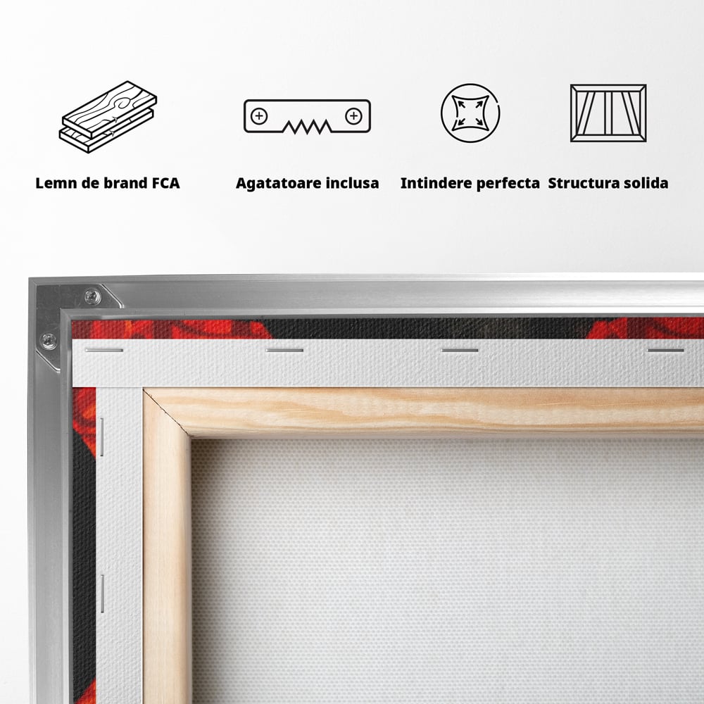 Tablou Canvas Premium, LuxCanva® A1494, Supreme Brands , Room, Dior, YSL, Robot, Lux, Dressing, Culori Vibrante