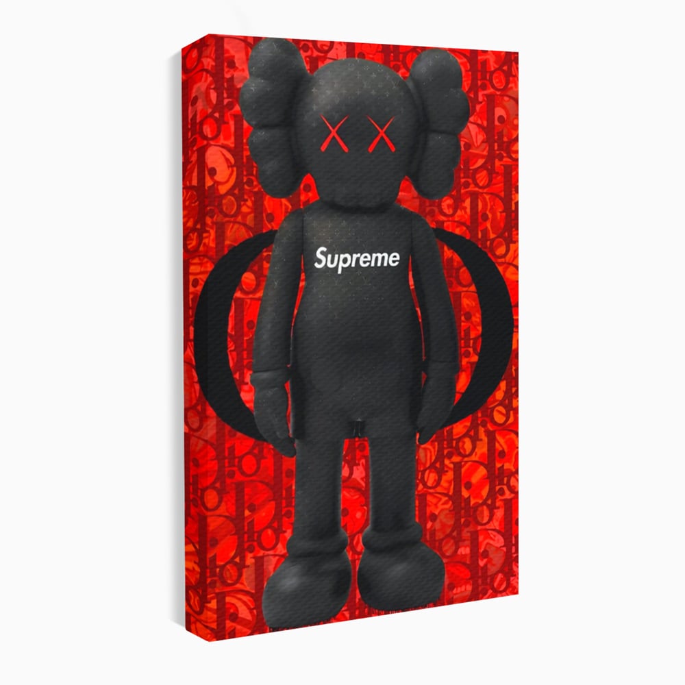 Tablou Canvas Premium, LuxCanva® A1494, Supreme Brands , Room, Dior, YSL, Robot, Lux, Dressing, Culori Vibrante