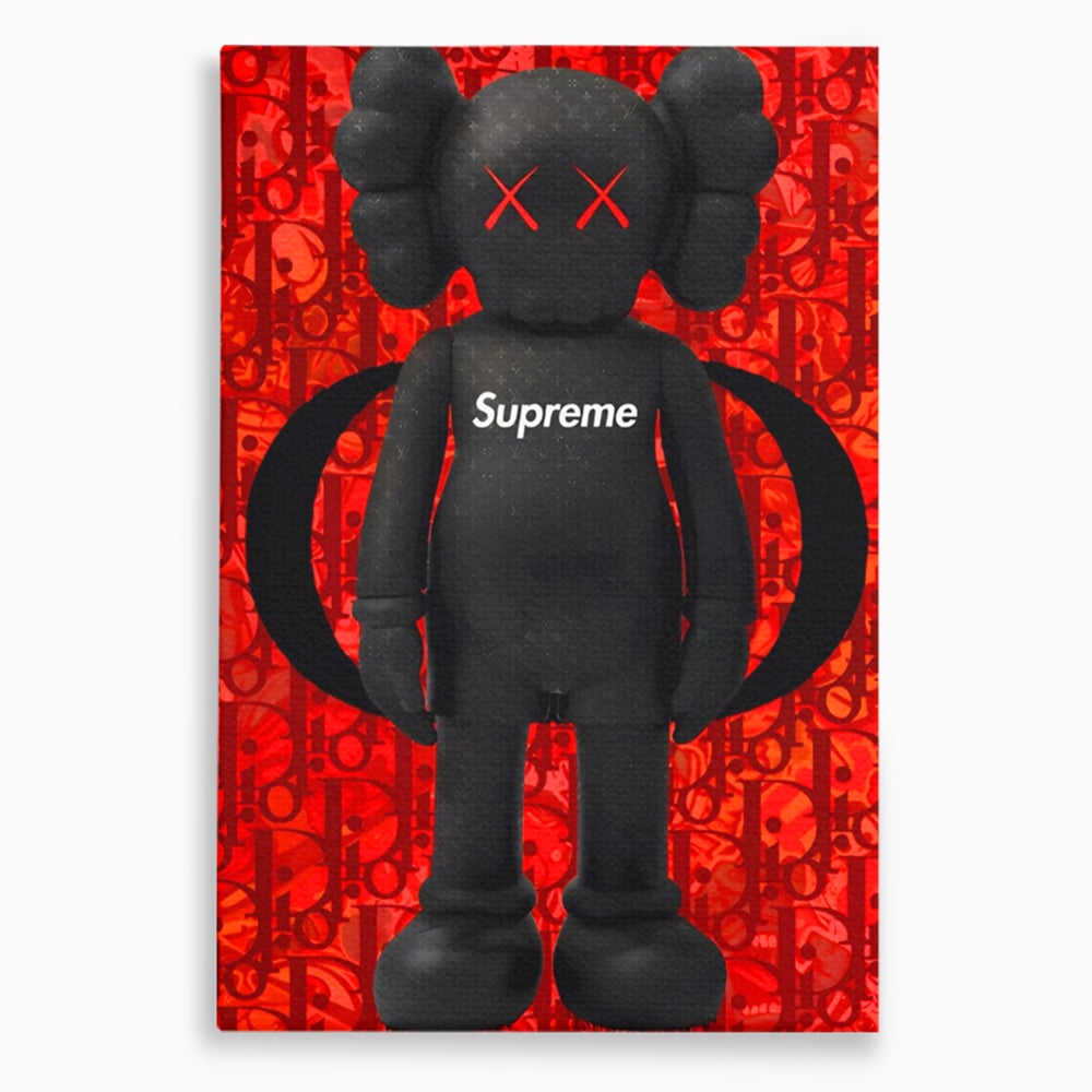Tablou Canvas Premium, LuxCanva® A1494, Supreme Brands , Room, Dior, YSL, Robot, Lux, Dressing, Culori Vibrante