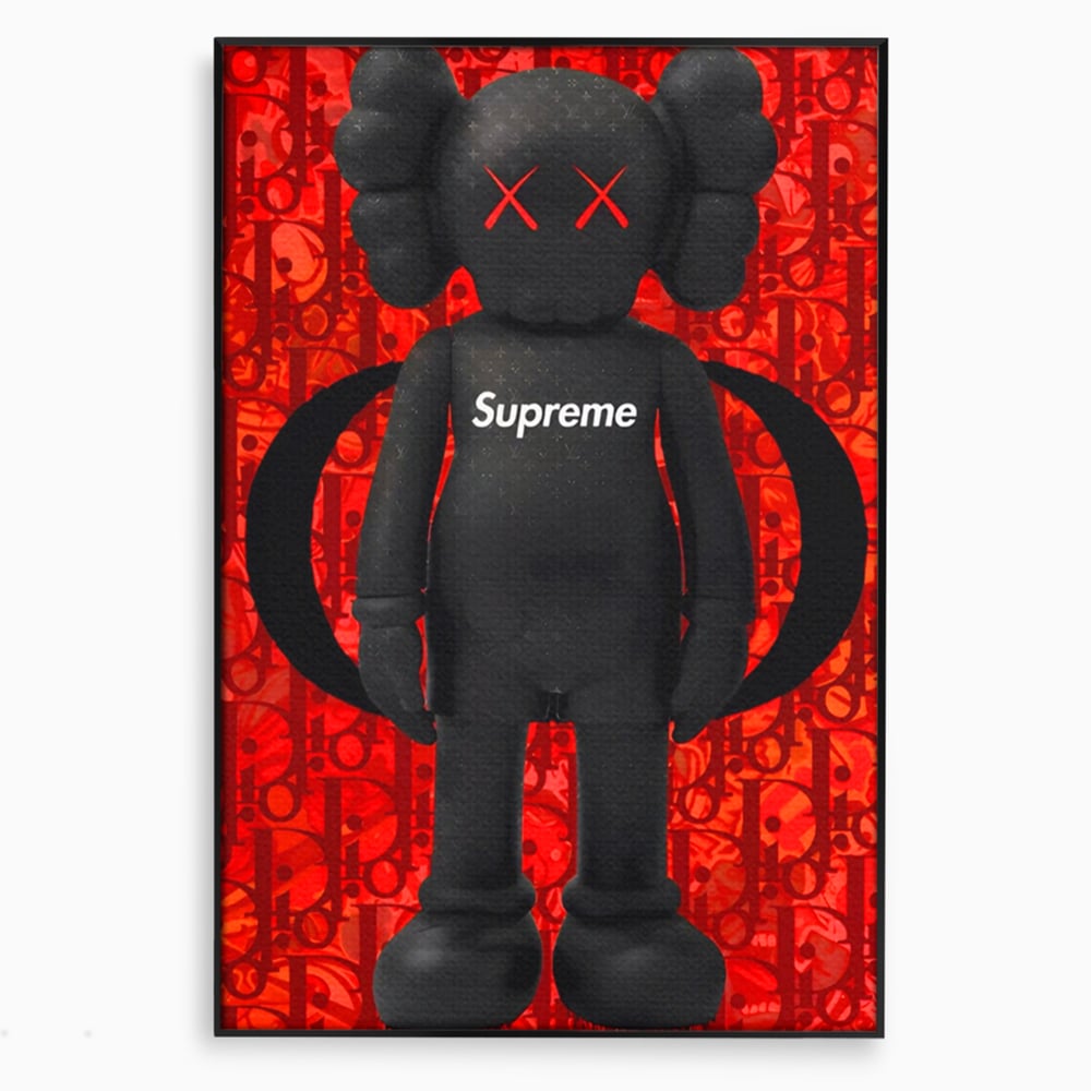 Tablou Canvas Premium, LuxCanva® A1494, Supreme Brands , Room, Dior, YSL, Robot, Lux, Dressing, Culori Vibrante
