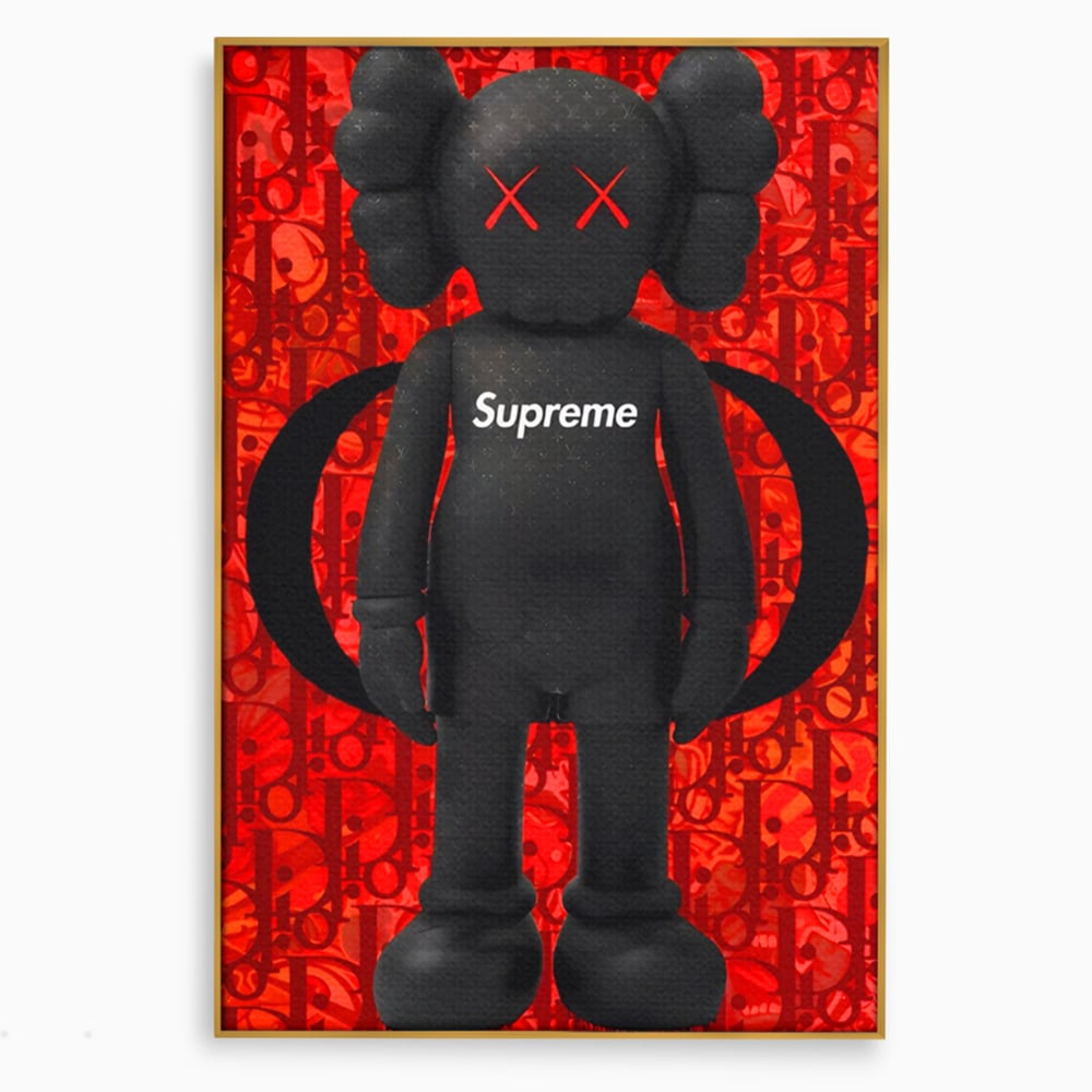 Tablou Canvas Premium, LuxCanva® A1494, Supreme Brands , Room, Dior, YSL, Robot, Lux, Dressing, Culori Vibrante
