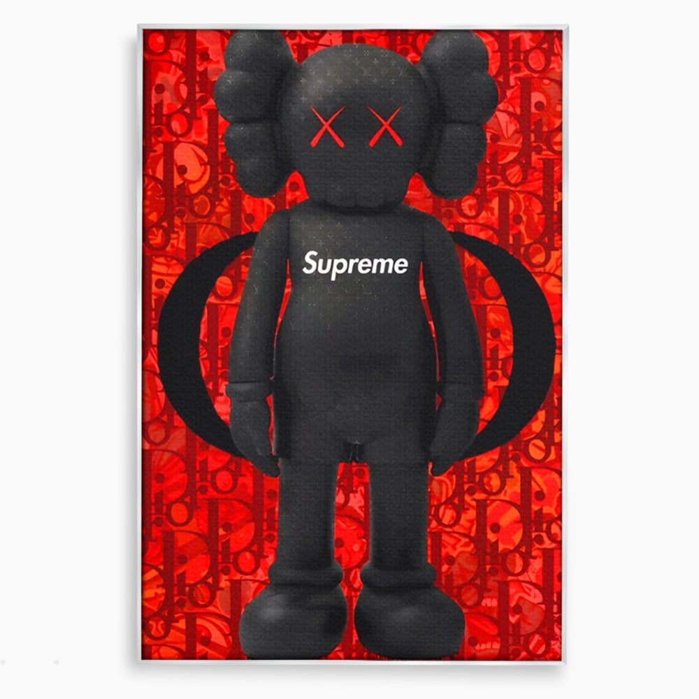 Tablou Canvas Premium, LuxCanva® A1494, Supreme Brands , Room, Dior, YSL, Robot, Lux, Dressing, Culori Vibrante