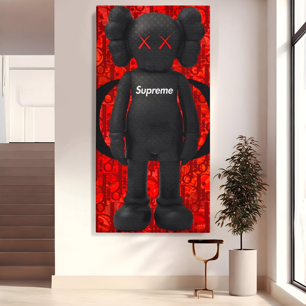 Tablou Canvas Premium, LuxCanva® A1494, Supreme Brands , Room, Dior, YSL, Robot, Lux, Dressing, Culori Vibrante