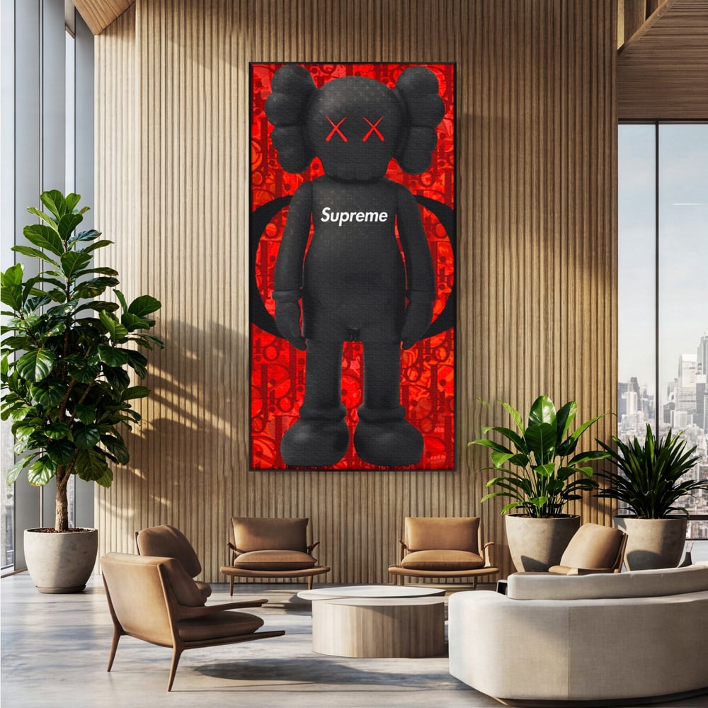 Tablou Canvas Premium, LuxCanva® A1494, Supreme Brands , Room, Dior, YSL, Robot, Lux, Dressing, Culori Vibrante