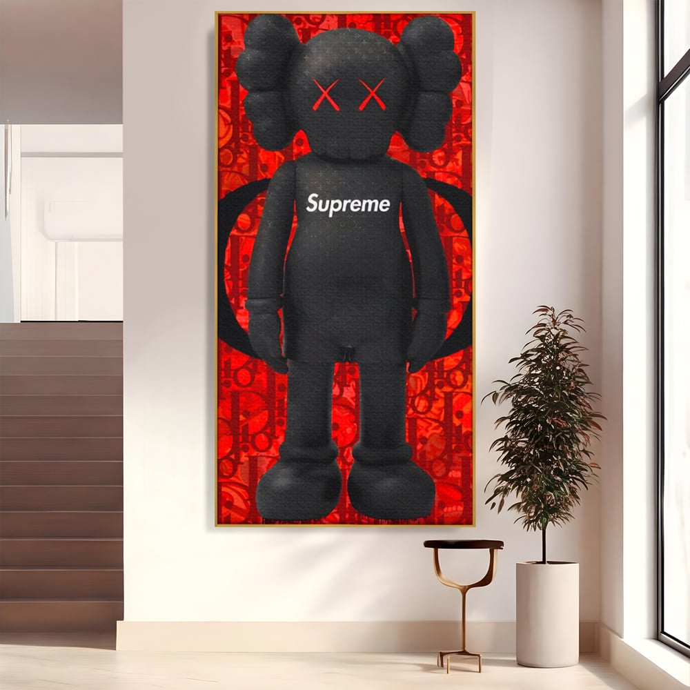 Tablou Canvas Premium, LuxCanva® A1494, Supreme Brands , Room, Dior, YSL, Robot, Lux, Dressing, Culori Vibrante