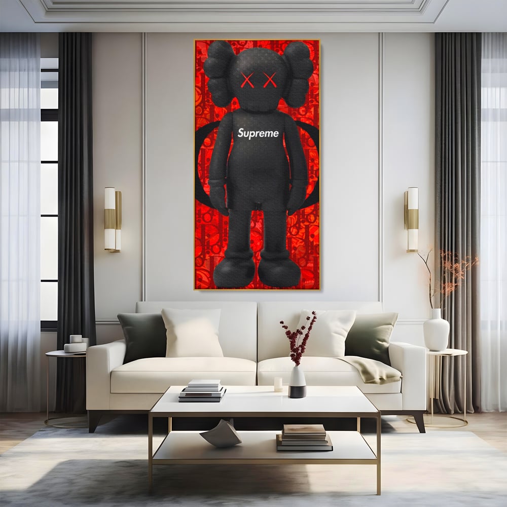 Tablou Canvas Premium, LuxCanva® A1494, Supreme Brands , Room, Dior, YSL, Robot, Lux, Dressing, Culori Vibrante