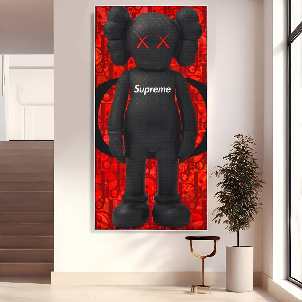 Tablou Canvas Premium, LuxCanva® A1494, Supreme Brands , Room, Dior, YSL, Robot, Lux, Dressing, Culori Vibrante