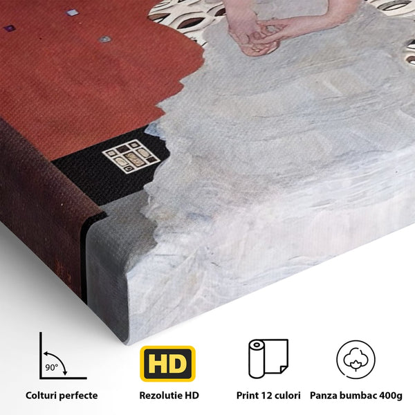 Tablou Canvas Premium LuxCanva® A1510, Fritza Riedler , Klimt, Artist, Opera, Pictura, Room, Culori Vibrante