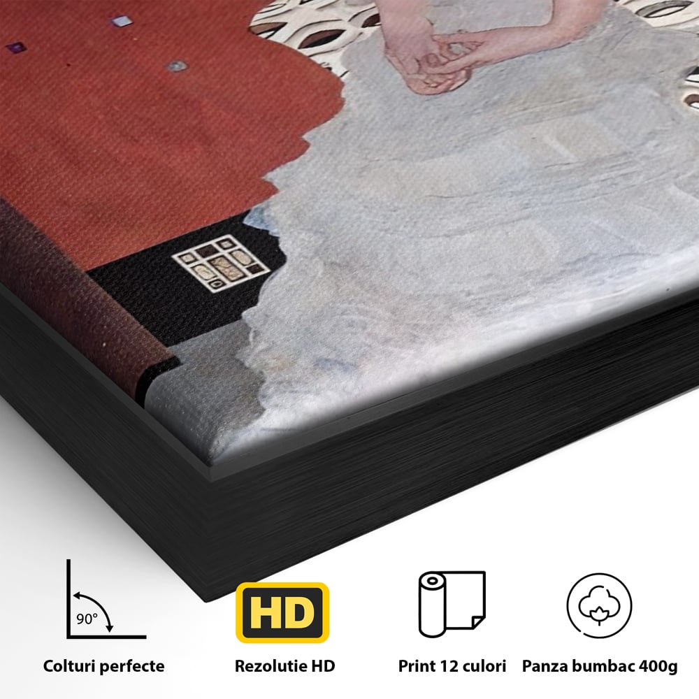 Tablou Canvas Premium LuxCanva® A1510, Fritza Riedler , Klimt, Artist, Opera, Pictura, Room, Culori Vibrante