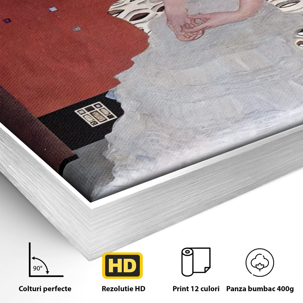 Tablou Canvas Premium LuxCanva® A1510, Fritza Riedler , Klimt, Artist, Opera, Pictura, Room, Culori Vibrante
