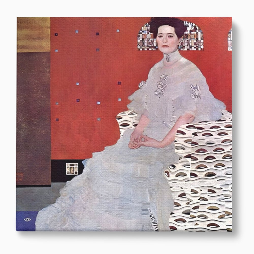 Tablou Canvas Premium LuxCanva® A1510, Fritza Riedler , Klimt, Artist, Opera, Pictura, Room, Culori Vibrante