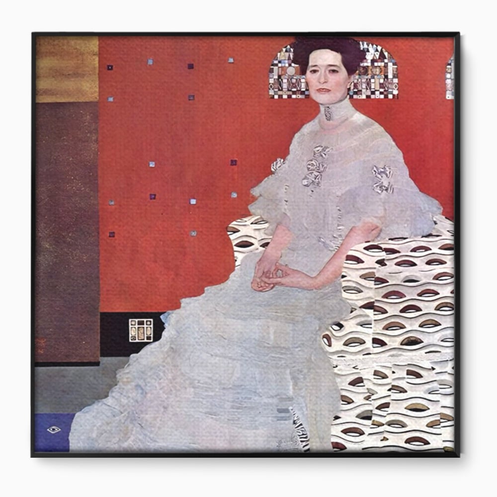 Tablou Canvas Premium LuxCanva® A1510, Fritza Riedler , Klimt, Artist, Opera, Pictura, Room, Culori Vibrante