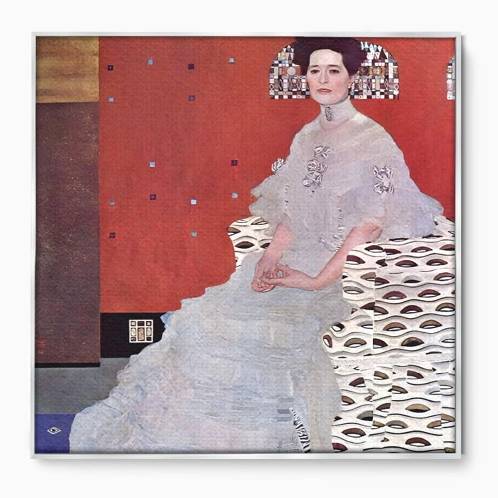 Tablou Canvas Premium LuxCanva® A1510, Fritza Riedler , Klimt, Artist, Opera, Pictura, Room, Culori Vibrante