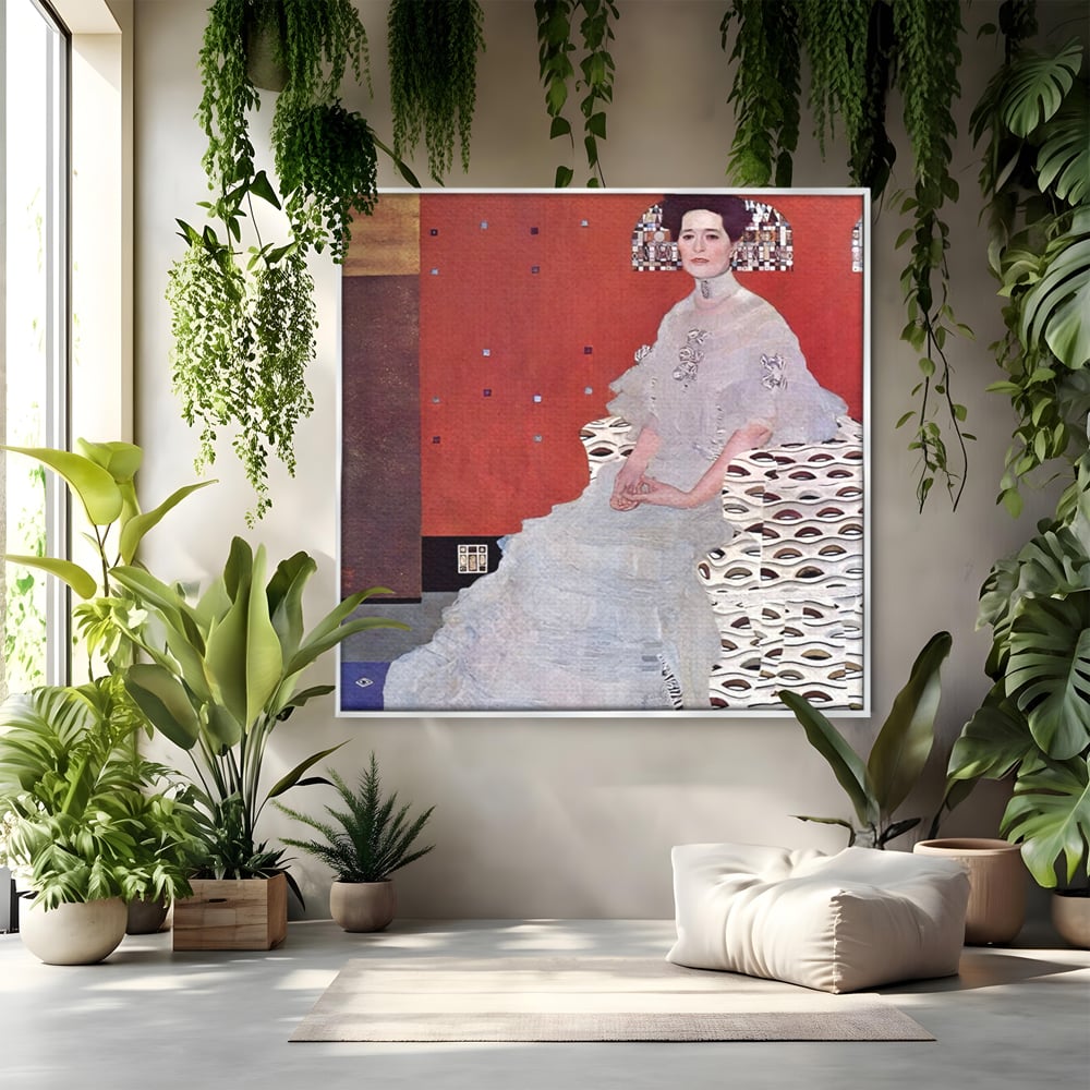 Tablou Canvas Premium LuxCanva® A1510, Fritza Riedler , Klimt, Artist, Opera, Pictura, Room, Culori Vibrante