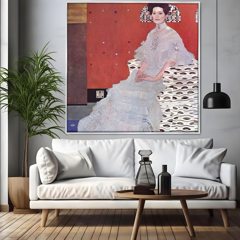Tablou Canvas Premium LuxCanva® A1510, Fritza Riedler , Klimt, Artist, Opera, Pictura, Room, Culori Vibrante