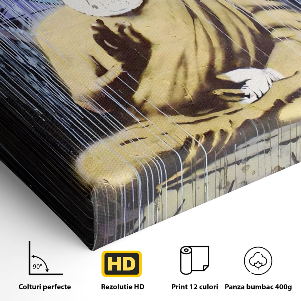 Tablou Canvas Premium LuxCanva® A1519, Zen ,  Room, Statuie, Amuleta, Zeu, Decorativ, Living, Culori Vibrante
