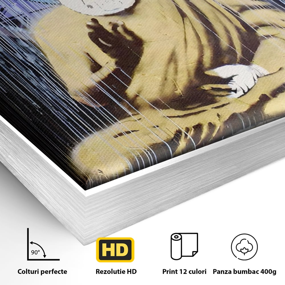 Tablou Canvas Premium LuxCanva® A1519, Zen ,  Room, Statuie, Amuleta, Zeu, Decorativ, Living, Culori Vibrante