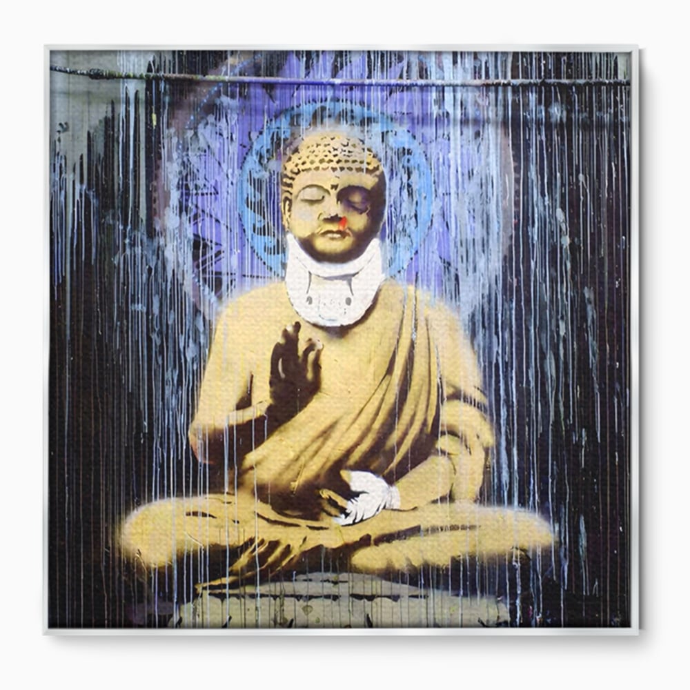 Tablou Canvas Premium LuxCanva® A1519, Zen ,  Room, Statuie, Amuleta, Zeu, Decorativ, Living, Culori Vibrante
