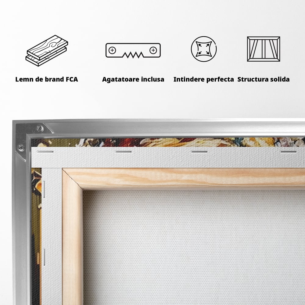 Tablou Canvas Premium LuxCanva® A1522, Glass Of Surprises , Pahar, Cocktail, Party, Dormitor, Culori Vibrante