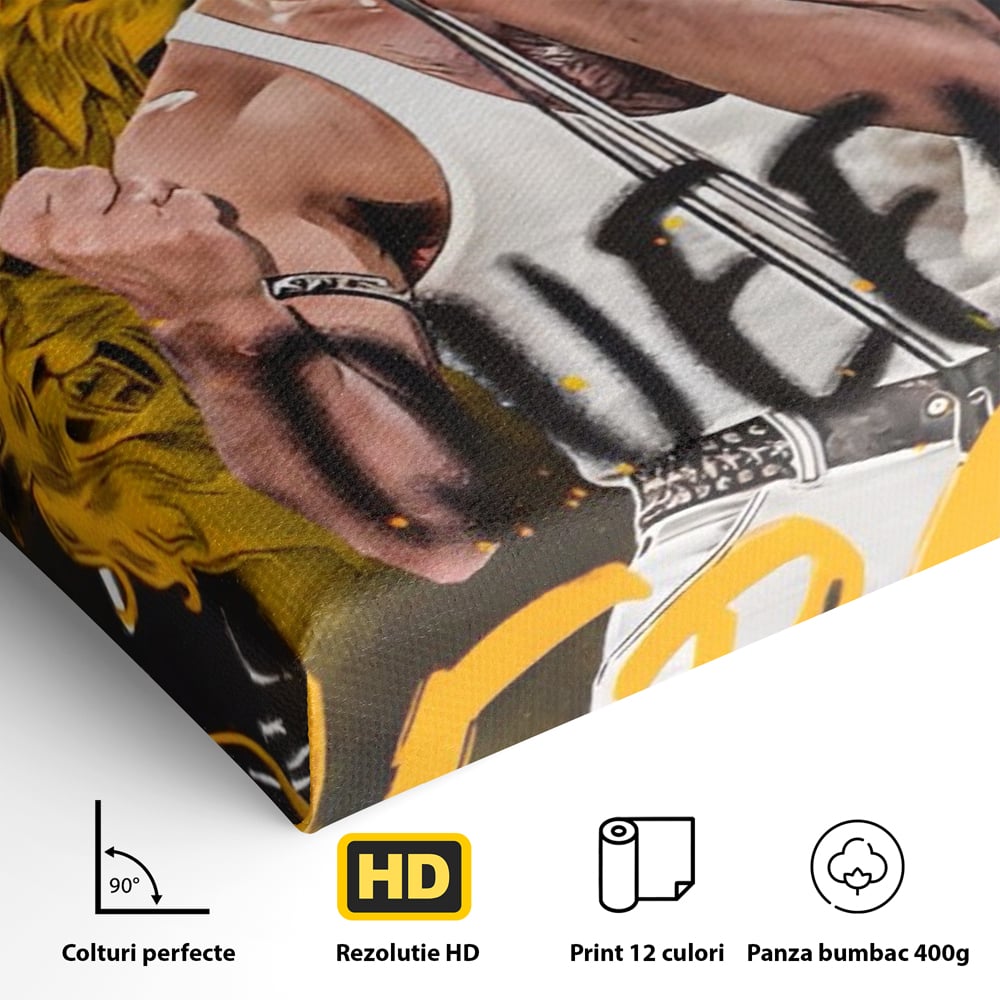 Leinwandbilder Premium-Leinwandbilder LuxCanva® A1526, Freddie Angel , Zimmer, Cantaret, Künstler, Queen, Wohnen, Lebendige Farben