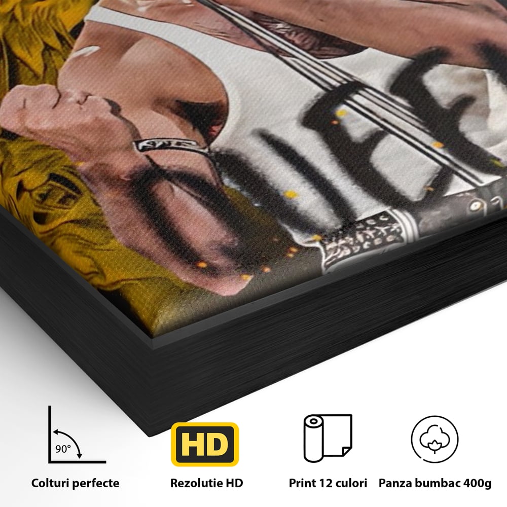 Leinwandbilder Premium-Leinwandbilder LuxCanva® A1526, Freddie Angel , Zimmer, Cantaret, Künstler, Queen, Wohnen, Lebendige Farben