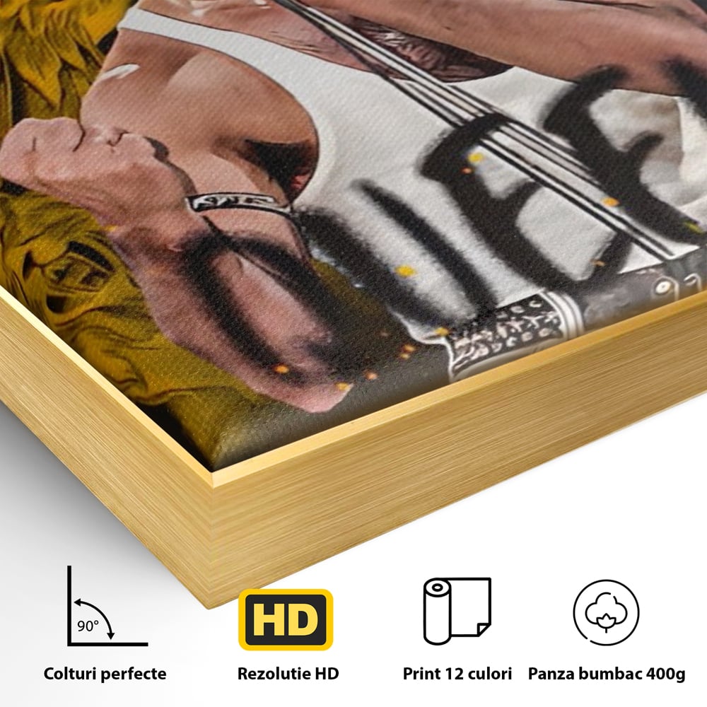 Leinwandbilder Premium-Leinwandbilder LuxCanva® A1526, Freddie Angel , Zimmer, Cantaret, Künstler, Queen, Wohnen, Lebendige Farben
