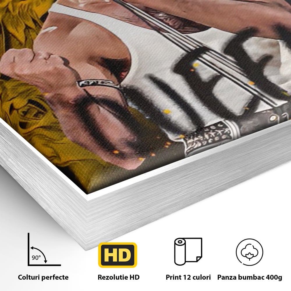Leinwandbilder Premium-Leinwandbilder LuxCanva® A1526, Freddie Angel , Zimmer, Cantaret, Künstler, Queen, Wohnen, Lebendige Farben