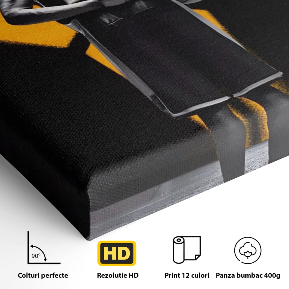 Tablou Canvas Premium LuxCanva® A1527, Kobe Bryant ,  Room, Sportiv, Baschetbalist, Vedeta, Club Sportiv, Culori Vibrante