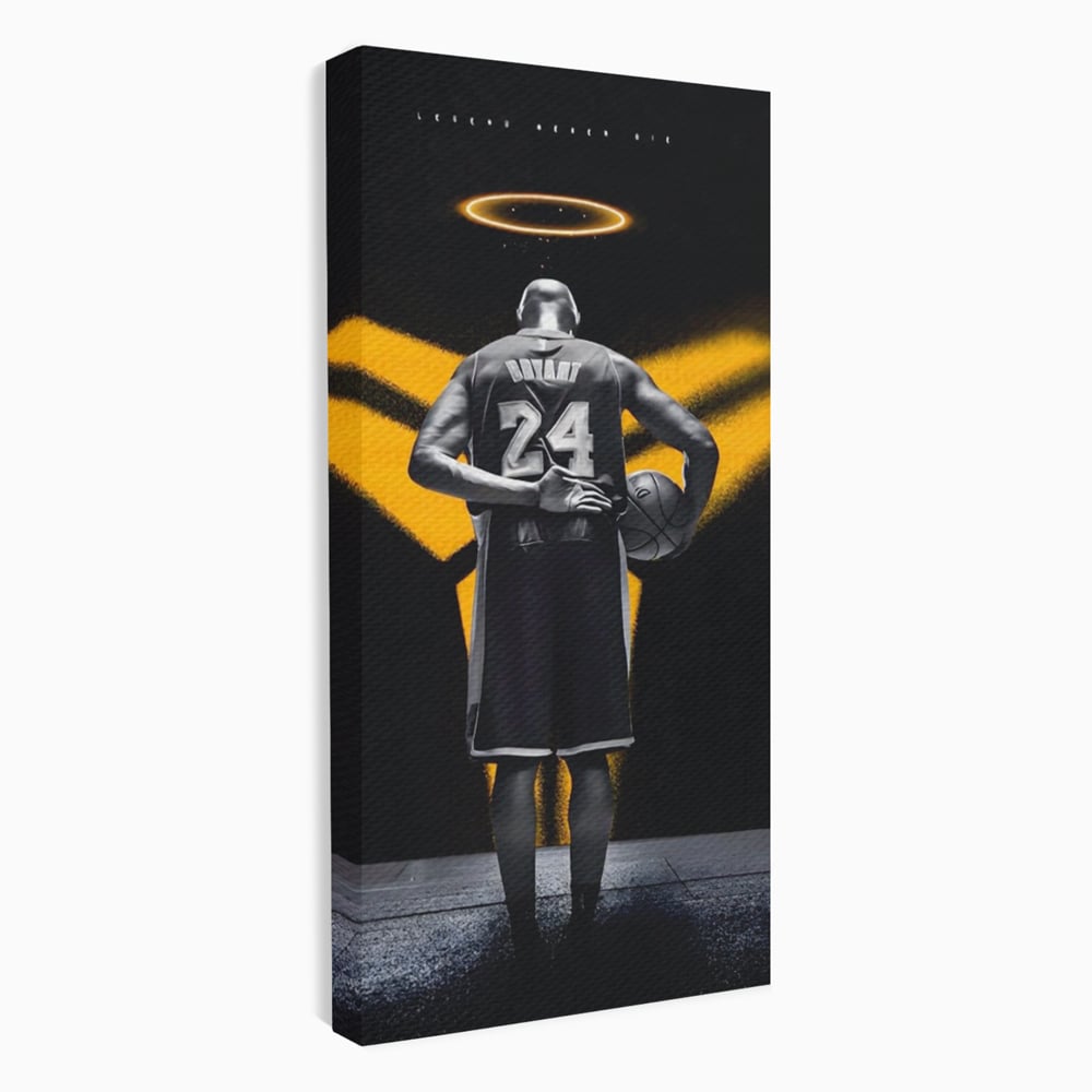 Tablou Canvas Premium LuxCanva® A1527, Kobe Bryant ,  Room, Sportiv, Baschetbalist, Vedeta, Club Sportiv, Culori Vibrante