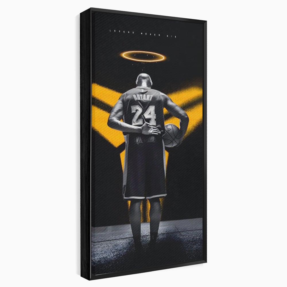 Tablou Canvas Premium LuxCanva® A1527, Kobe Bryant ,  Room, Sportiv, Baschetbalist, Vedeta, Club Sportiv, Culori Vibrante