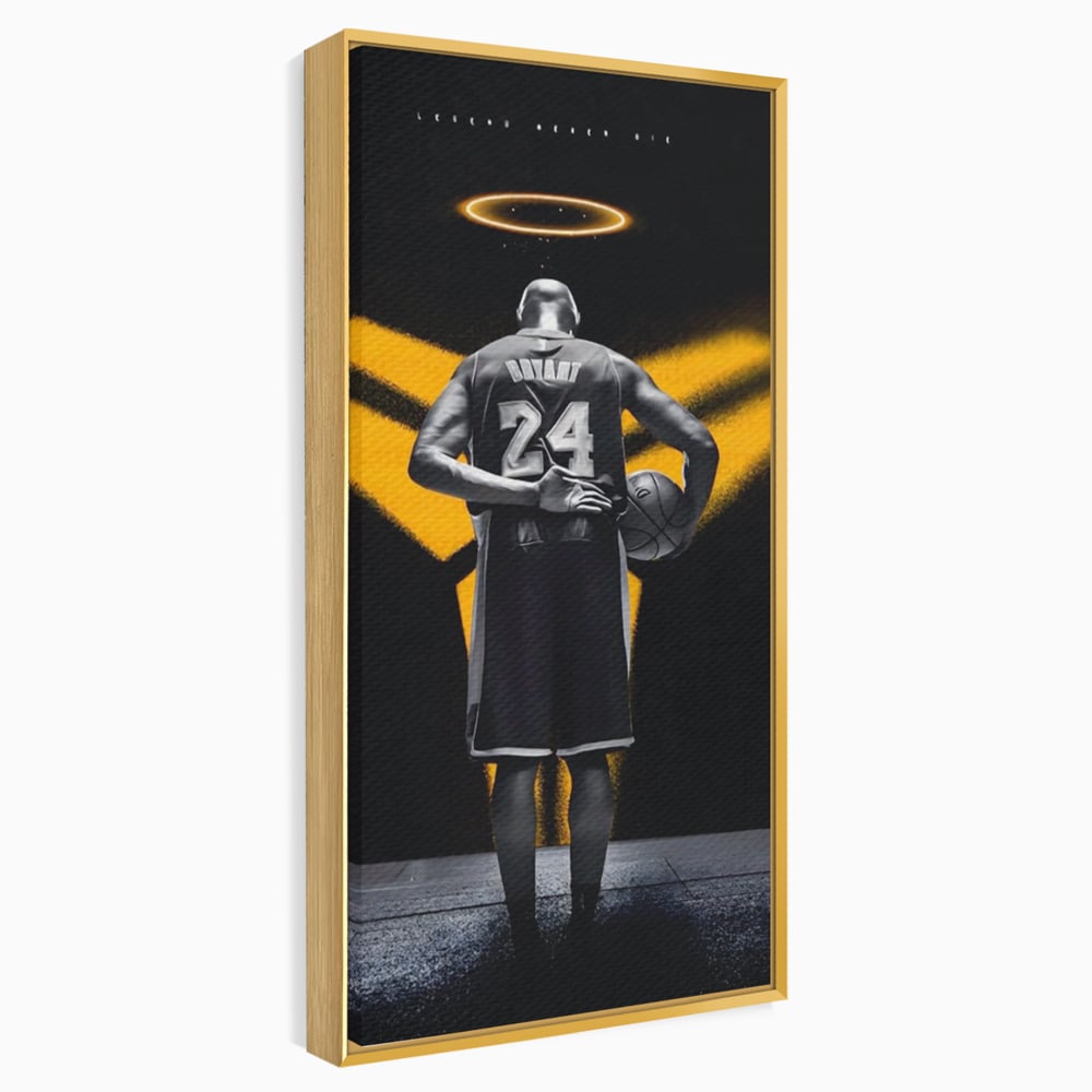 Tablou Canvas Premium LuxCanva® A1527, Kobe Bryant ,  Room, Sportiv, Baschetbalist, Vedeta, Club Sportiv, Culori Vibrante