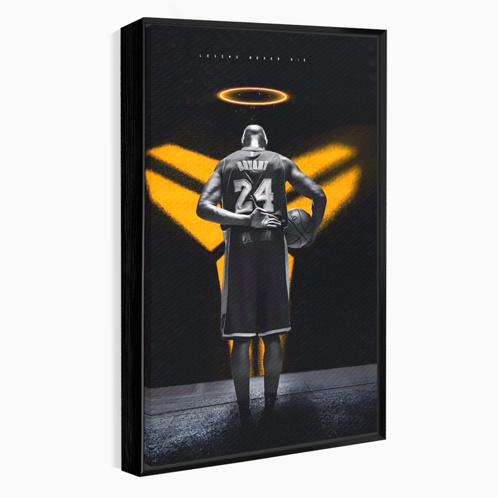 Tablou Canvas Premium LuxCanva® A1527, Kobe Bryant ,  Room, Sportiv, Baschetbalist, Vedeta, Club Sportiv, Culori Vibrante